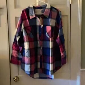 Terra Sky button down shirt, size 2X